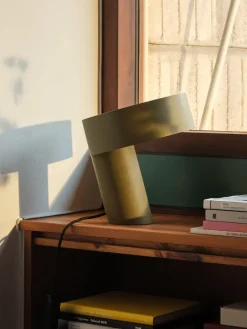 Desk Lamps^HAY Slant table lamp, Khaki Green