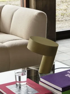 Desk Lamps^HAY Slant table lamp, Khaki Green