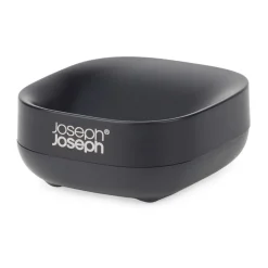 Soap Dispensers & Dishes^Joseph Joseph Slim compact soap dish 8.4 cm, Black