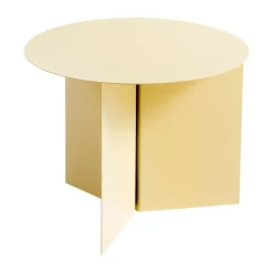 Sale HAY Slit coffee table Ø45 cm, Light Yellow