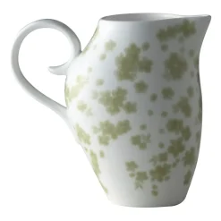 Milk Jugs^Wik & Walsøe Slåpeblom jug 25 cl, Green GreenMulti
