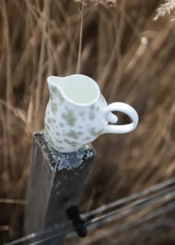 Milk Jugs^Wik & Walsøe Slåpeblom jug 25 cl, Green GreenMulti