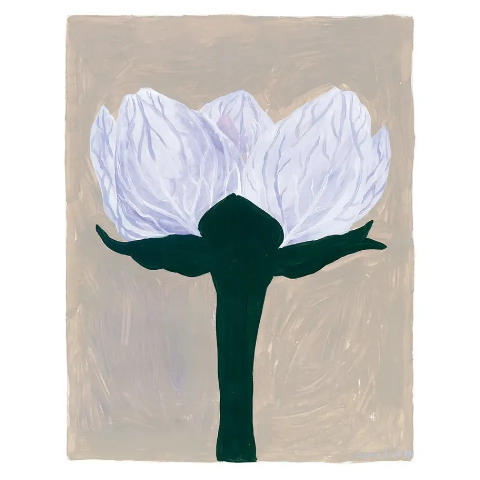 Sale Fine Little Day Slåtterblomma poster, 40x50 cm Beige