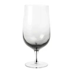 Clearance Broste Copenhagen Smoke beer glass 50 cl, Grey GreyBeige