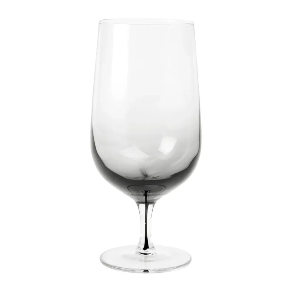 Clearance Broste Copenhagen Smoke beer glass 50 cl, Grey GreyBeige