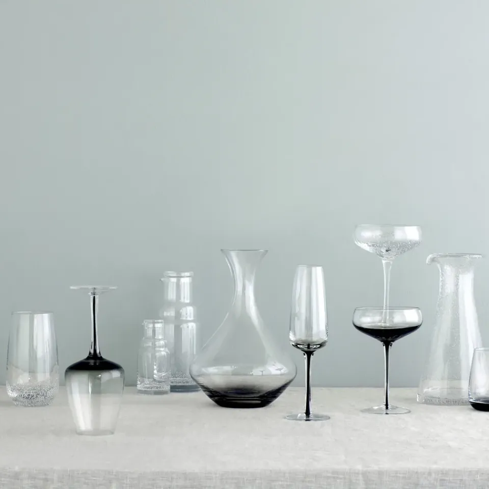 Cocktail & Martini Glasses^Broste Copenhagen Smoke cocktail glass, 20 cl Grey