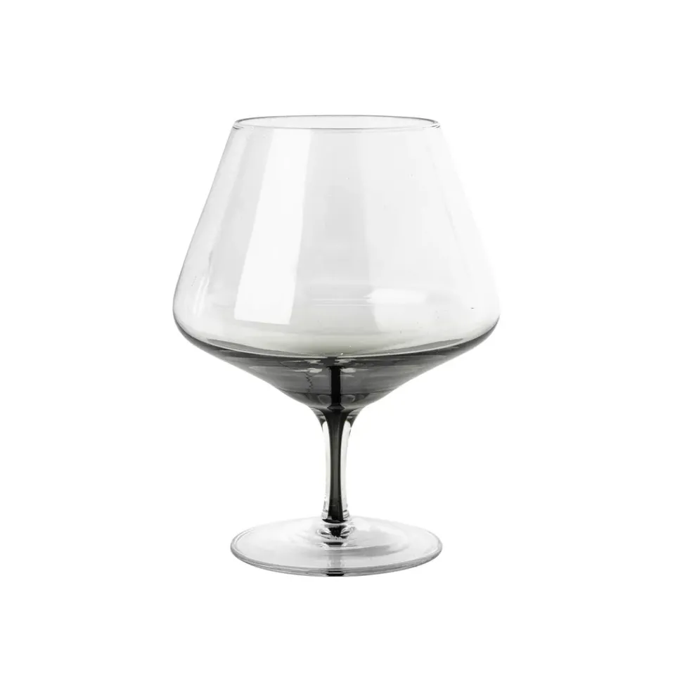 Whiskey & Cognac Glasses^Broste Copenhagen Smoke cognac glass, 45 cl Grey