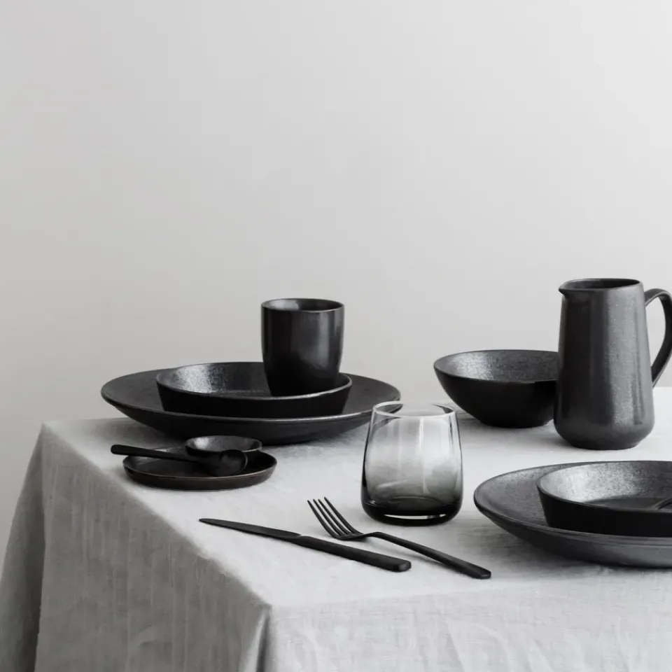 Drinking Glasses & Tumblers^Broste Copenhagen Smoke drinking glasses, 35 cl GreyTransparentBlack