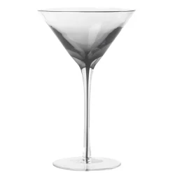 Cocktail & Martini Glasses^Broste Copenhagen Smoke martini-glass, 20 cl GreyTransparent