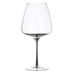 Wine Glasses^Broste Copenhagen Smoke red wine glass, 65 cl GreyTransparentBlack
