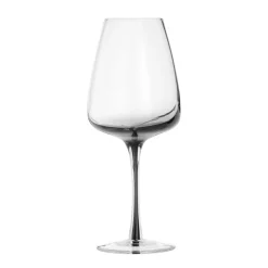 Wine Glasses^Broste Copenhagen Smoke white wine glass, 40 cl GreyTransparentBlack
