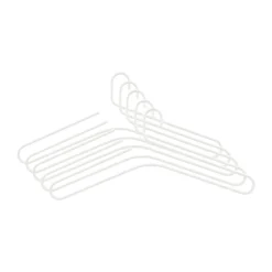 Hot Scandi Living Smooth hanger 5-pack, White