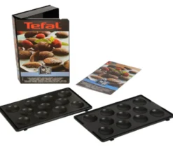 Sandwich Grills^Tefal Snack Collection cookie plates for sandwich grill, Black