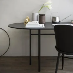 Clearance Audo Copenhagen Snaregade table oval, Black