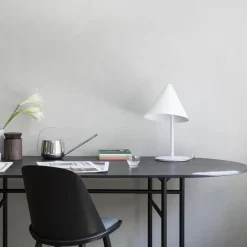 Clearance Audo Copenhagen Snaregade table oval, Black
