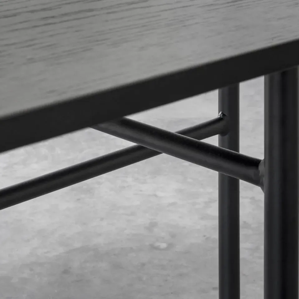 Clearance Audo Copenhagen Snaregade table oval, Black