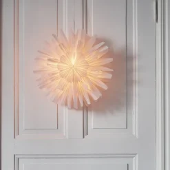 Christmas Stars|Window Lights^Watt & Veke Snöblomma advent star, Ø44 cm White
