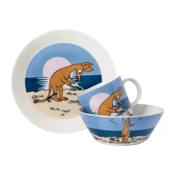 Moomin Bowls^Moomin Arabia Sniff Moomin bowl Ø15 cm, Blue