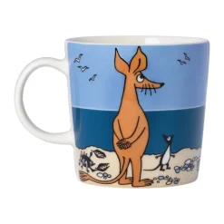 Moomin Mugs^Moomin Arabia Sniff Moomin mug 30 cl, Blue