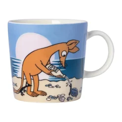 Moomin Mugs^Moomin Arabia Sniff Moomin mug 30 cl, Blue