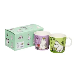 Moomin Mugs^Moomin Arabia Snorkmaiden & Moomintroll Moomin Mug 2 pieces, 30 cl Multi