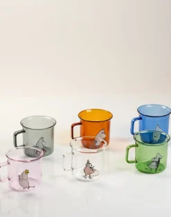 Best Muurla Snorkmaiden glass mug 35 cl, Pink