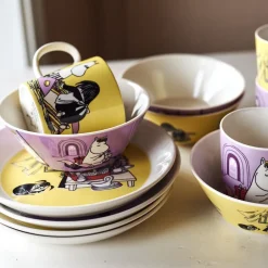 Moomin Arabia Snorkmaiden Moomin bowl, Purple