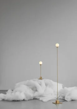 Best Northern Snowball floor lamp 117 cm, Brass Gold-coloured