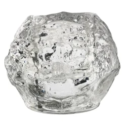 Tea Light Holders, Lanterns & Candle Dishes^Kosta Boda Snowball votive, medium Transparent