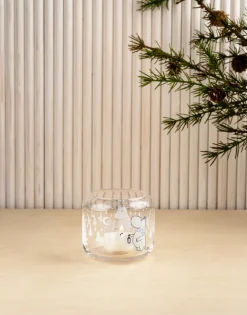Tea Light Holders, Lanterns & Candle Dishes^Muurla Snowfall lantern Ø9 cm, Clear Transparent
