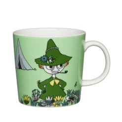 Clearance Moomin Arabia Snufkin Moomin mug, Green