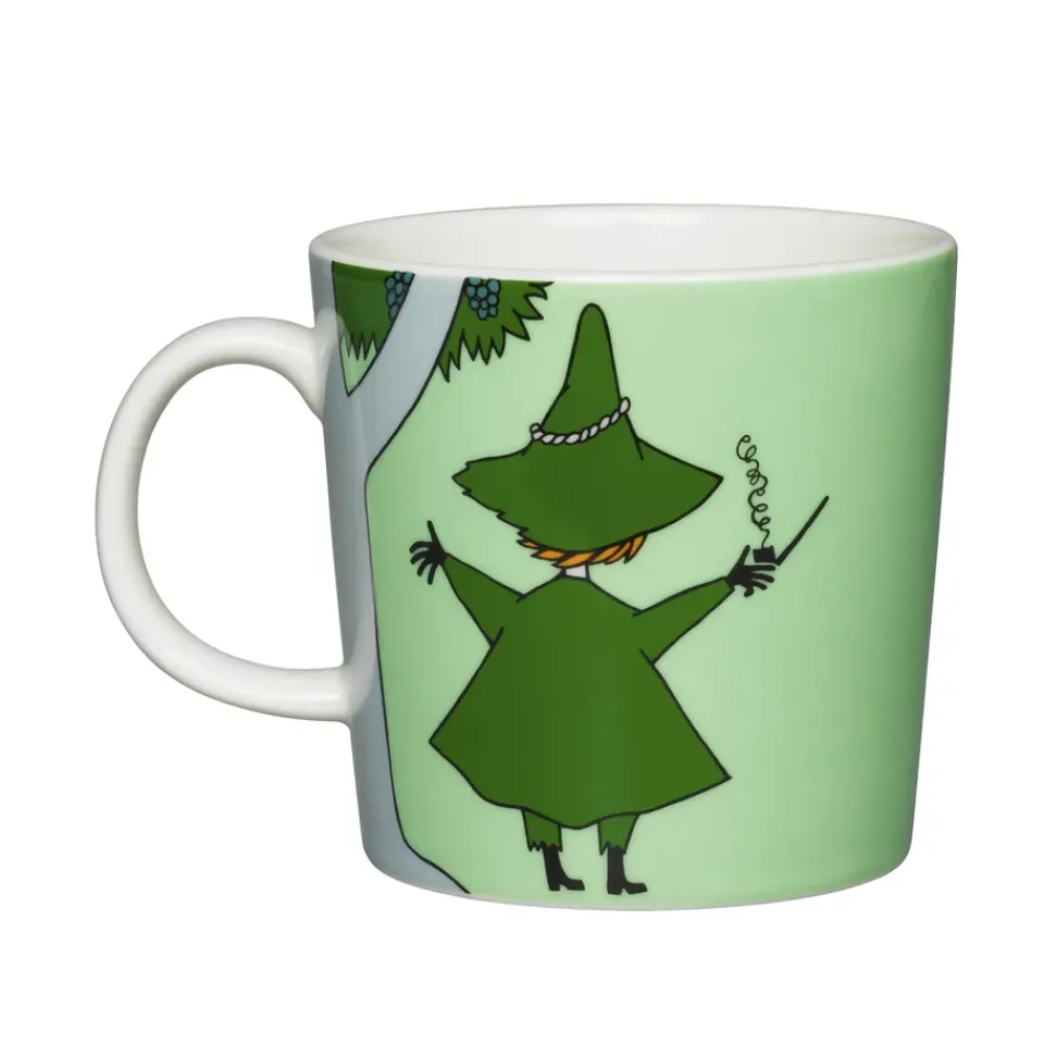 Clearance Moomin Arabia Snufkin Moomin mug, Green