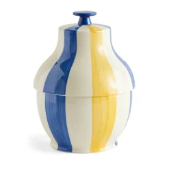 Online HAY Sobremesa stripe cake tin Ø19 cm, Blue-yellow BlueYellow