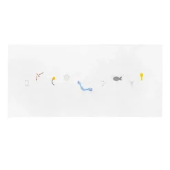 Online HAY Sobremesa tablecloth 140x300 cm, White
