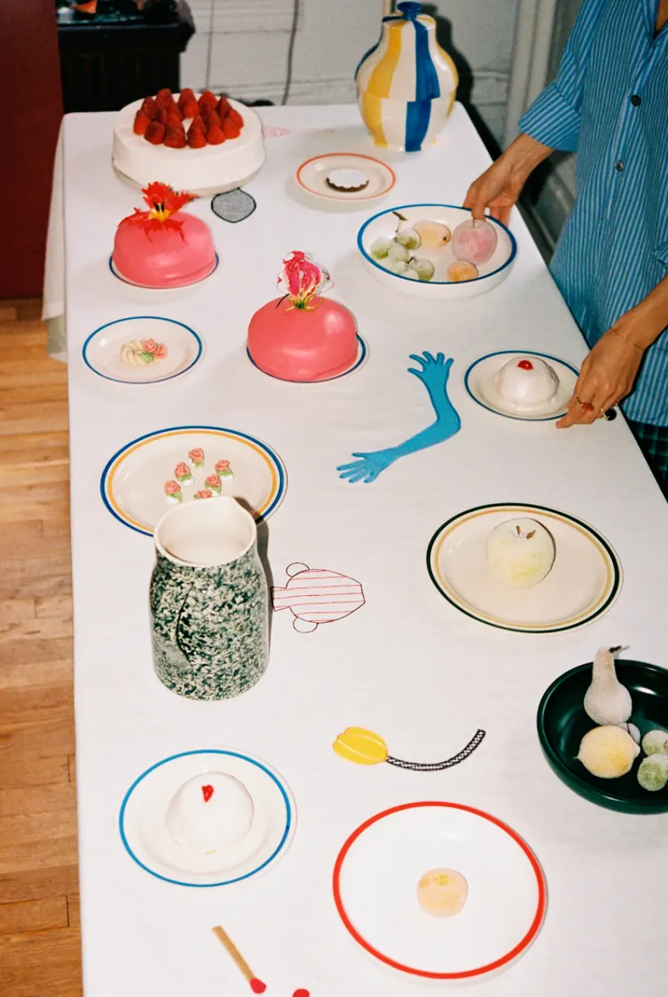 Online HAY Sobremesa tablecloth 140x300 cm, White