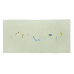 Clearance HAY Sobremesa tablecloth 140x300 cm, Green