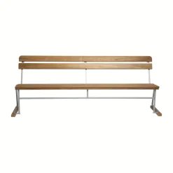 Discount Grythyttan Stålmöbler Soffa 5 sofa, Teak-hot-dip galvanized stand Brown