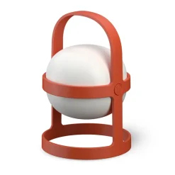 Outlet Rosendahl Soft Spot solar lamp terracotta, 18.5 cm Red