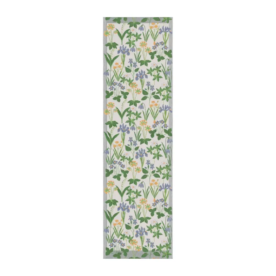 Discount Ekelund Linneväveri Sol blue table runner 35x120 cm, Multi