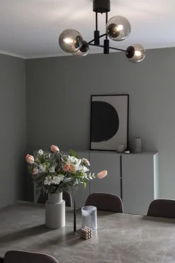 Hot Scandi Living Solar ceiling lamp black 73 cm, Smokey grey GreyBlack