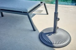 Sun Protection^Brafab Solara parasol base, Anthracite Grey