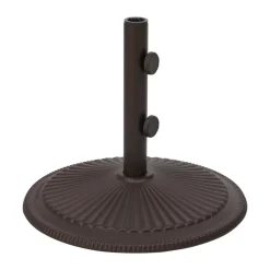 Clearance Brafab Solara parasol base, -bronze Brown