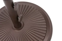 Clearance Brafab Solara parasol base, -bronze Brown