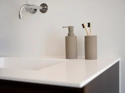 Clearance Zone Denmark Solo Soap Pump, Taupe Brown