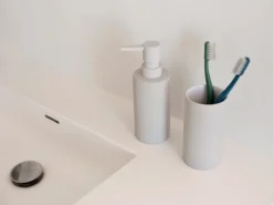 Best Zone Denmark Solo toothbrush mug, Soft Grey