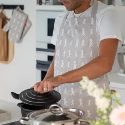 Sale Solstickan Design Solstickan apron adult, Grey