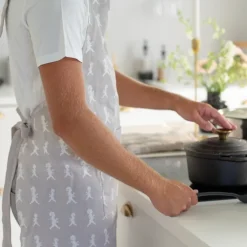 Sale Solstickan Design Solstickan apron adult, Grey