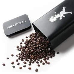 Storage Jars^Solstickan Design Solstickan coffee jar 20.5 cm, Matt Black