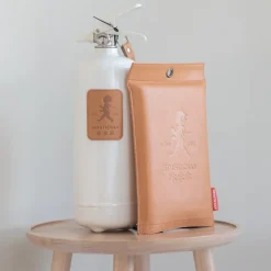 Fire Blankets & Fire Extinguishers^Solstickan Design Solstickan fire blanket leather 120x120 cm, Light leather Brown