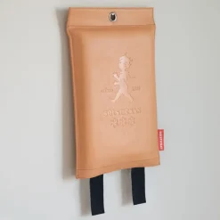 Fire Blankets & Fire Extinguishers^Solstickan Design Solstickan fire blanket leather 120x120 cm, Light leather Brown